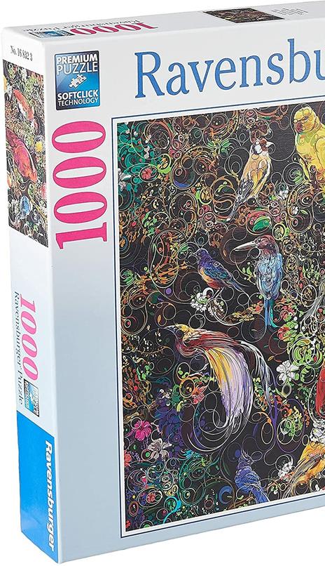 Ravensburger - Puzzle Uccelli d'arte, 1000 Pezzi, Puzzle Adulti - 2