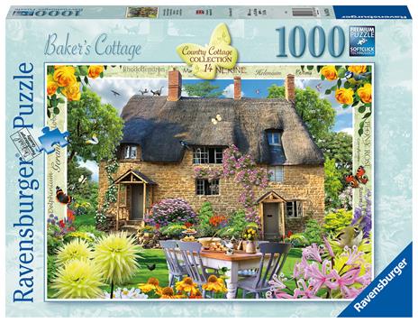 Ravensburger - Puzzle La casetta del fornaio, 1000 Pezzi, Puzzle Adulti