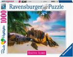 Ravensburger - Puzzle Le Seychelles, Collezione Beautiful Islands, 1000 Pezzi, Puzzle Adulti