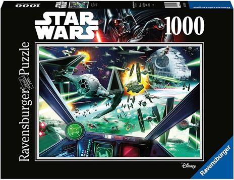 Ravensburger - Puzzle Star Wars:X-Wing Cockpit, 1000 Pezzi, Puzzle Adulti - 2