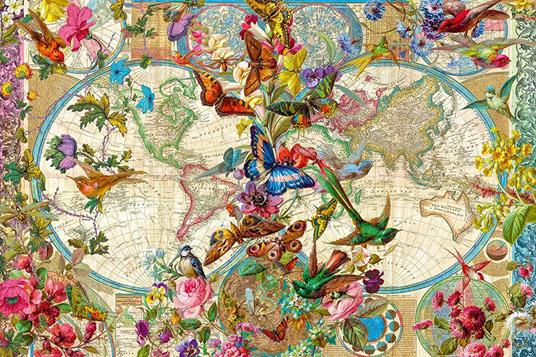 Ravensburger - Puzzle Mappamondo Flora e Fauna, 3000 Pezzi, Puzzle Adulti -  Ravensburger - Puzzle 3000 pz - Puzzle da 1000 a 3000 pezzi - Giocattoli |  IBS