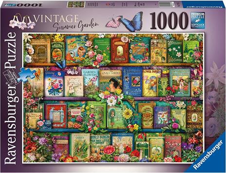 Ravensburger - Puzzle Libri di giardinaggio, 1000 Pezzi, Puzzle Adulti