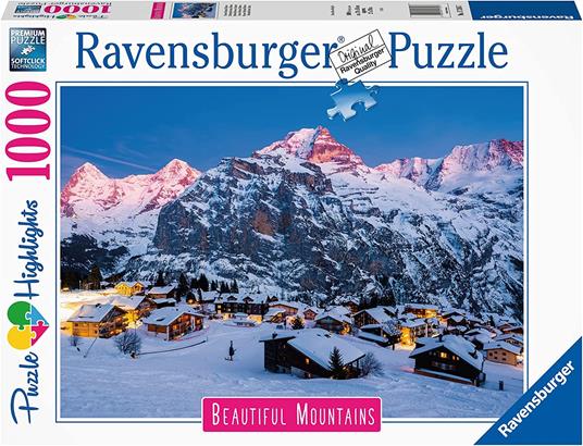 Ravensburger - Puzzle Montagne Arcobaleno, Cina, Collezione Beautiful  Mountains, 1000 Pezzi, Puzzle Adulti - Ravensburger - Beautiful Mountains -  Puzzle da 300 a 1000 pezzi - Giocattoli | IBS