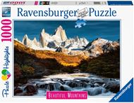 Ravensburger - Puzzle Fitz Roy, Patagonia, Collezione Beautiful Mountains, 1000 Pezzi, Puzzle Adulti