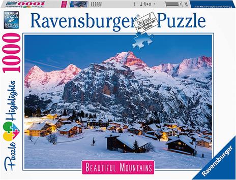 Ravensburger - Puzzle Le Tre Cime di Lavaredo, Collezione Beautiful Mountains, 1000 Pezzi, Puzzle Adulti - 5