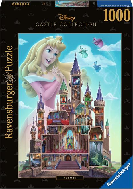 Ravensburger - PuzzleBelle - Disney Castles, Collezione Disney Collector's Edition, 1000 Pezzi, Puzzle Adulti - 4