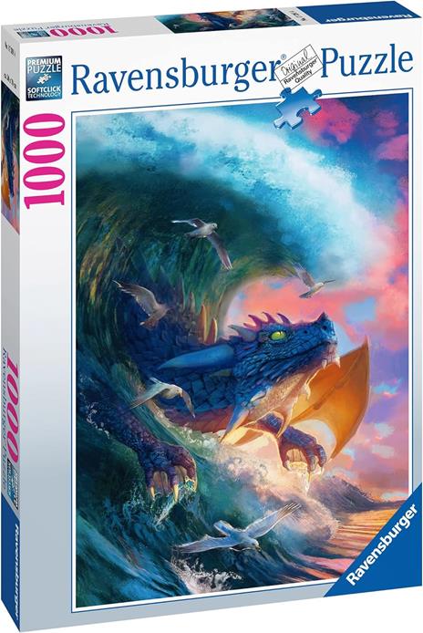 Ravensburger - PuzzleIl drago del mare, 1000 Pezzi, Puzzle Adulti - 2