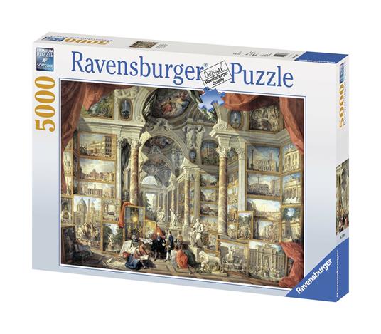 Puzzle 5000 pezzi Vedute di Roma - Ravensburger - Puzzle +3000 pezzi -  Giocattoli | IBS