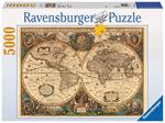 Ravensburger - Puzzle Mappamondo storico, 5000 Pezzi, Puzzle Adulti