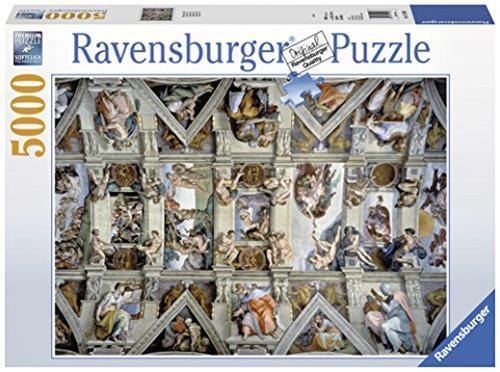 Ravensburger - Puzzle La Cappella Sistina, 5000 Pezzi, Puzzle Adulti - 2