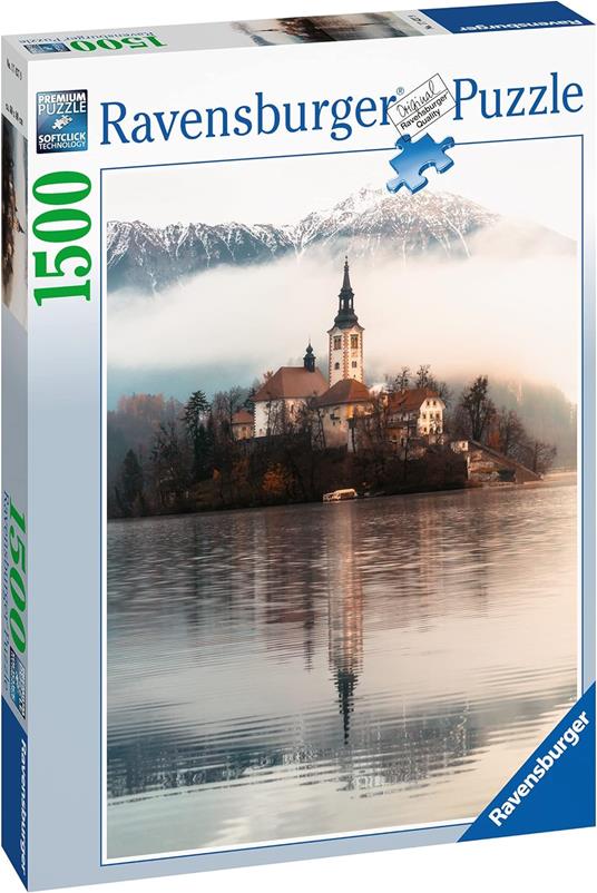 Ravensburger - Puzzle Isola di Bled, Slovenia, 1500 Pezzi, Puzzle Adulti - 2