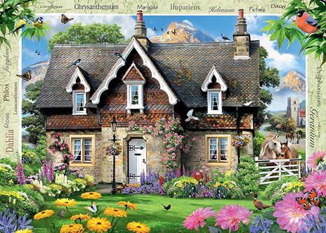 Ravensburger - Puzzle Hillside Country Cottage, 1000 Pezzi, Puzzle Adulti - 2