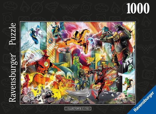 Ravensburger - Puzzle The Flash - Collector's Edition, 1000 Pezzi, Puzzle Adulti - 2