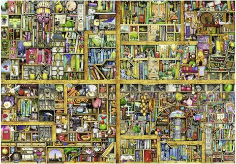 Ravensburger - Puzzle Magical Bookcase, 18000 Pezzi, Puzzle Adulti - 3