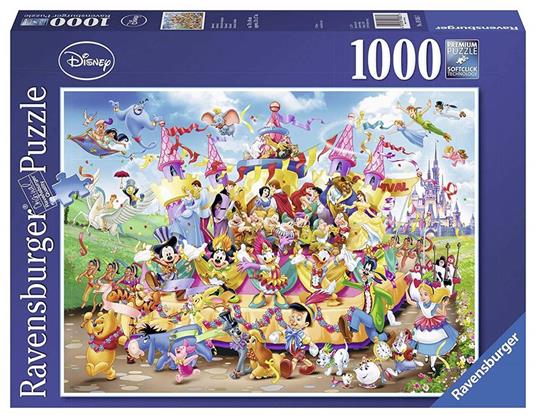 Ravensburger - Puzzle Carnevale Disney, 1000 Pezzi, Puzzle Adulti - 2