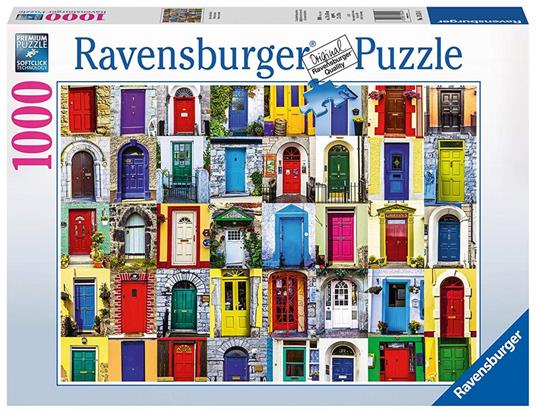 Ravensburger - Puzzle Porte del mondo, 1000 Pezzi, Puzzle Adulti - 3