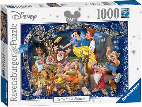 Ravensburger - Puzzle Disney Classics Biancaneve, Collezione Disney  Collector's Edition, 1000 Pezzi, Puzzle Adulti - Ravensburger - Disney  Collectors Edition - Puzzle da 300 a 1000 pezzi - Giocattoli