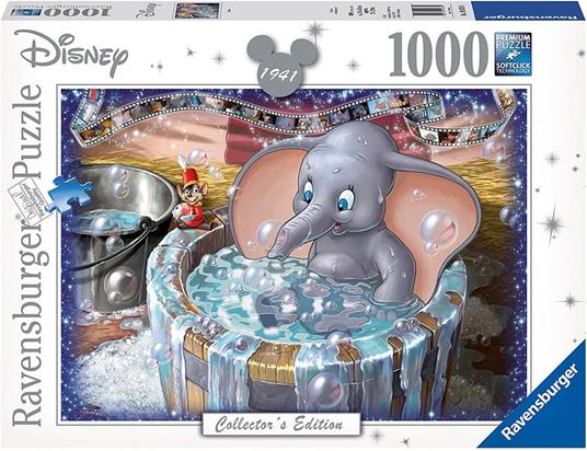Ravensburger - Puzzle Disney Classics Dumbo, Collezione Disney Collector's Edition, 1000 Pezzi, Puzzle Adulti - 5