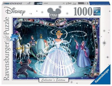 Ravensburger - Puzzle Disney Classics Cenerentola, Collezione Disney Collector's Edition, 1000 Pezzi, Puzzle Adulti - 4