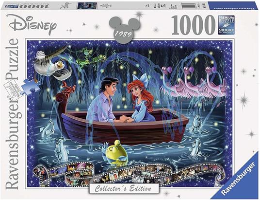 Ravensburger - Puzzle Disney Classic la Sirenetta, Collezione Disney Collector's Edition, 1000 Pezzi, Puzzle Adulti - 3
