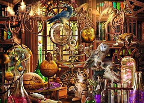 Ravensburger - Puzzle Laboratorio di Merlino, 1000 Pezzi, Puzzle Adulti - 3