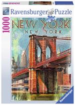 Retro New York Puzzle 1000 pezzi Ravensburger (19835)