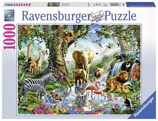 Ravensburger - Puzzle Avventure nella giungla, 1000 Pezzi, Puzzle Adulti - 3