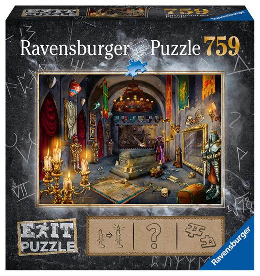 Castello del Vampiro Ravensburger Puzzle 759 pz - Escape the Puzzle