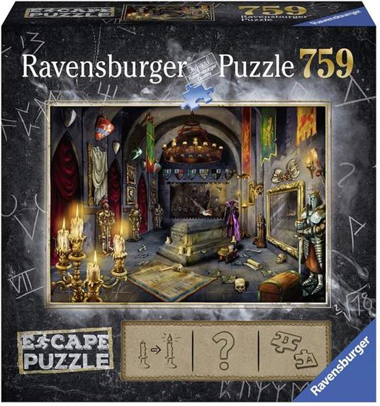 Ravensburger Puzzle Il Castello del Vampiro, Escape Puzzle, 759 pezzi, Puzzle Adulti - 3