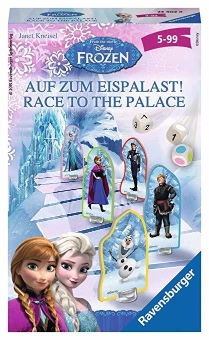 Ravensburger - Frozen 2 Travel, Gioco da Tavolo Tascabile, 2-4 Giocatori, 5+ Anni - 2