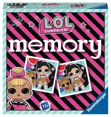 Ravensburger - Memory Versione LOL, 72 Tessere, Gioco Da Tavolo, 4+ Anni - 2