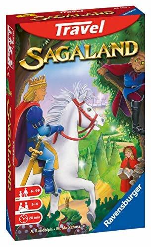 Ravensburger - Sagaland Travel, Gioco da Tavolo Tascabile, 2-4 Giocatori, 6+ Anni - 2