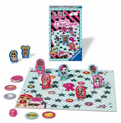 Ravensburger - L.O.L Dice Game Travel, Gioco di Dadi, 6+ Anni - 4