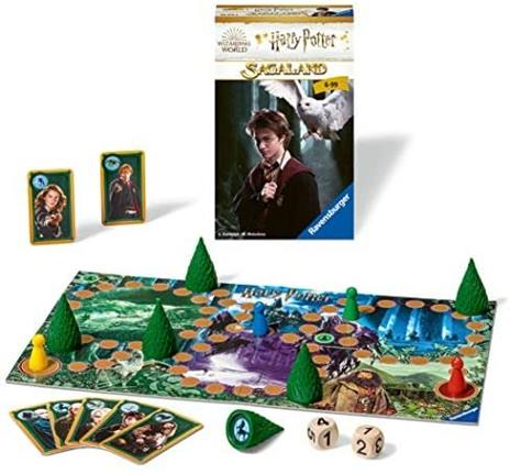 Ravensburger - Harry Potter Sagaland Travel, Gioco da Tavolo Tascabile, 2-4 Giocatori, 6+ Anni - 5