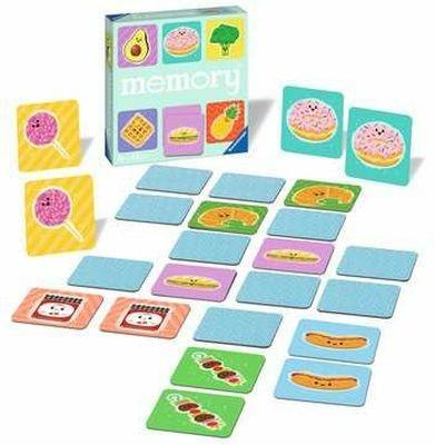 Ravensburger - Memory Versione Funny Food, 48 Tessere, Gioco Da Tavolo, 3+ Anni - 5