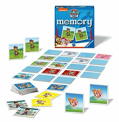 Ravensburger - Memory Versione Paw Patrol, 72 Tessere, Gioco Da Tavolo, 4+ Anni - 4