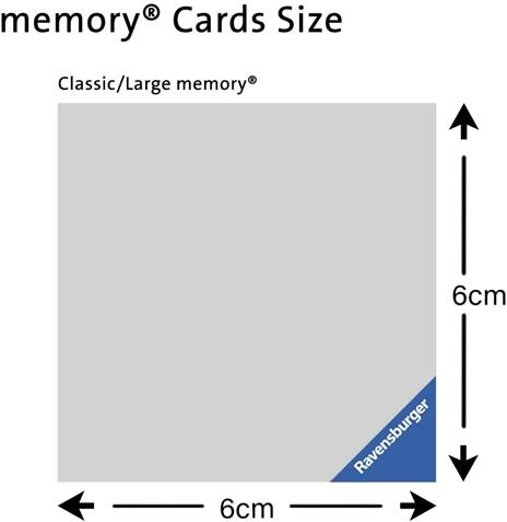 Ravensburger - Memory Junior, 64 Tessere, Gioco Da Tavolo, 3+ Anni - 7