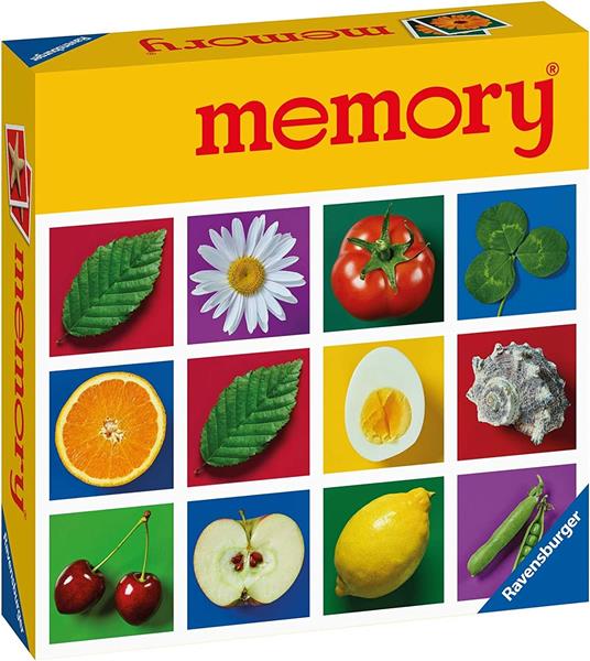 Ravensburger - Memory® Classic, 64 Tessere, Gioco Da Tavolo, 3+ Anni - 6