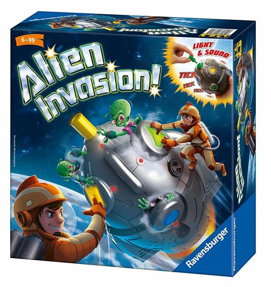 Alien Invasion. Ravensburger (21379) - Ravensburger - Giochi di abilità -  Giocattoli | IBS