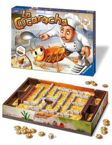 Ravensburger – La Cucaracha, Gioco Da Tavolo, Da 2 A 4 Giocatori, 3+ Anni -  Ravensburger - Action Games - Giochi di abilità - Giocattoli