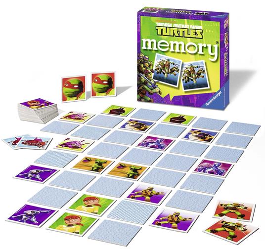 Teenage Mutant Ninja Turtles memory Ravensburger (22229) - 3