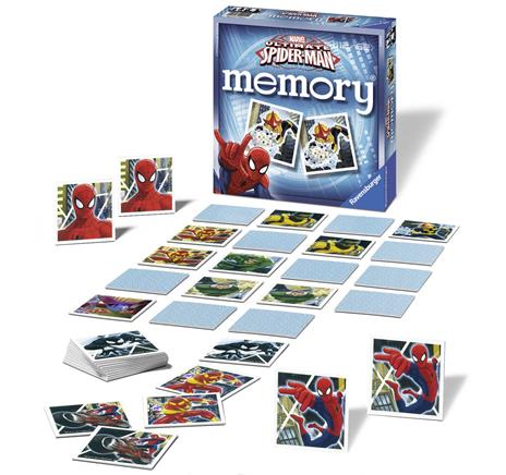 Ravensburger - Memory® Ultimate Spider-Man, 64 Tessere, Gioco Da Tavolo, 3+ Anni - 7