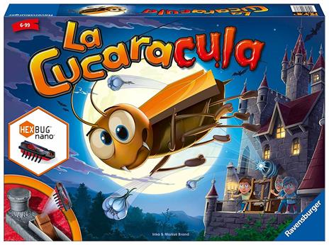 Ravensburger  La Cucaracula, Gioco Da Tavolo, Da 2 A 4 Giocatori, 6+ Anni