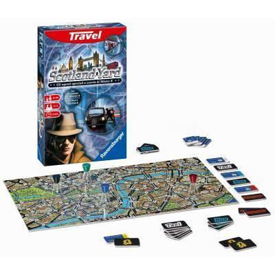 Ravensburger - Scotland Yard Travel Edition, Gioco da Tavolo Tascabile, 2-4 Giocatori, 8+ Anni - 30