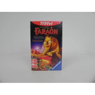 Ravensburger - Faraon Travel Edition, Gioco da Tavolo Tascabile, 2-4 Giocatori, 6+ Anni