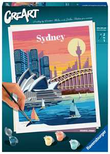 Giocattolo Ravensburger - CreArt City: Sydney, Kit per Dipingere con i Numeri Ravensburger