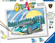 Ravensburger - CreArt Serie D: Lamborghini, Kit per Dipingere con i Numeri,