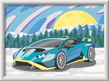 Ravensburger - CreArt Serie D: Lamborghini, Kit per Dipingere con i Numeri, - 4