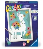 Ravensburger - CreArt Serie D: Lama, Kit per Dipingere con i Numeri