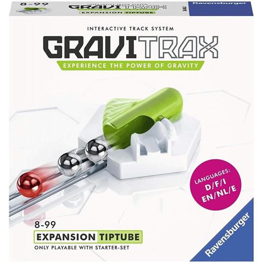 Ravensburger Gravitrax Tiptube - Tubo raccoglitore, Gioco Innovativo Ed Educativo Stem, 8+ Anni, Accessorio - 5